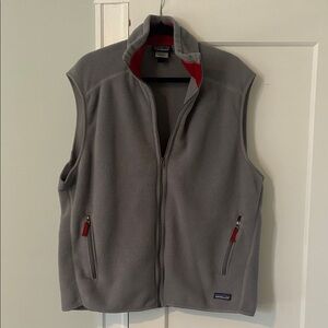 Patagonia Men's Gray Synchilla Fleece Vest